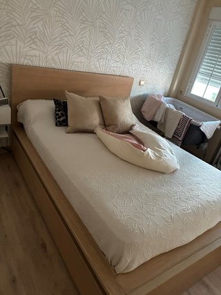 Estructura Cama Ikea 135x190 + Colchón