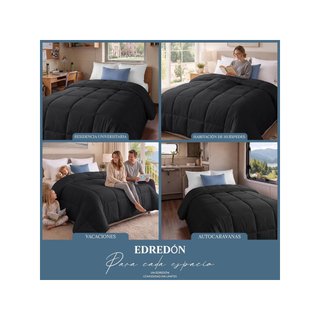 Utopia Bedding edredón acolchado 220x240 gris