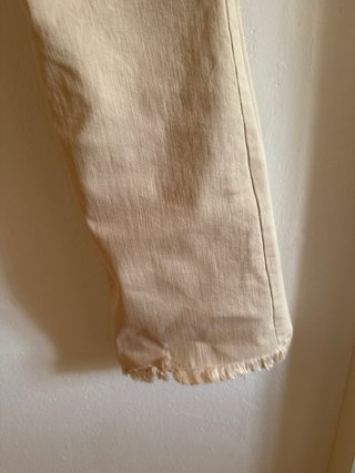 Pantalón flare beige Stradivarius Talla 34