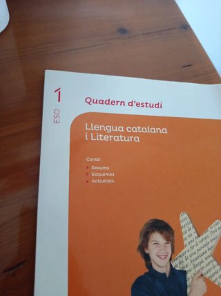 Llengua catalana i literatura, 1 ESO. Quadern d...