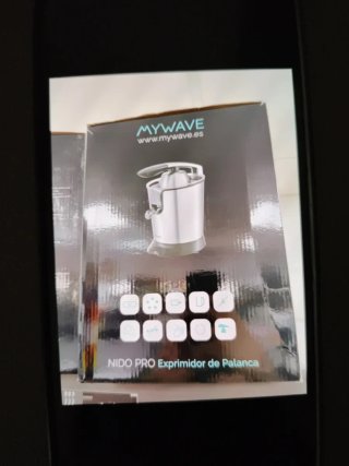 Exprimidor MYWAVE NIDO PRO Palanca