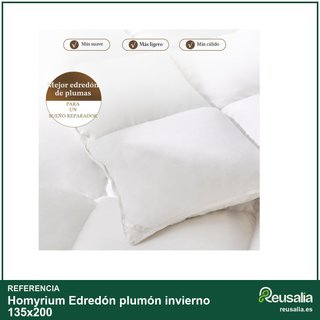 Homyrium Edredón plumón invierno 135x200