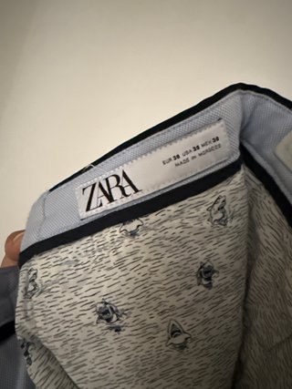 Pantalón corto hombre azul