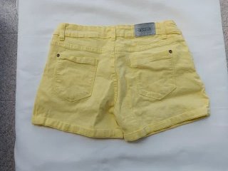 Shorts vaqueros Inside amarillos Talla L