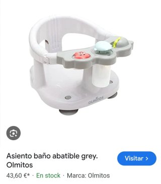 Asiento de Baño Olmitos +7m Nuevo a estrenar