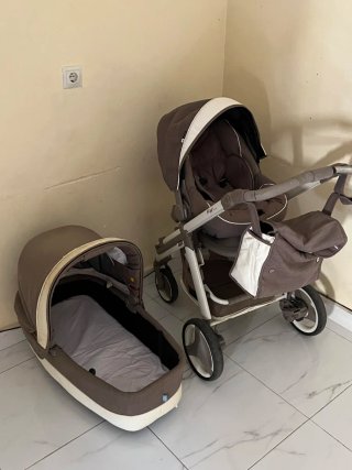 Carro de bebé 2 piezas: silla y capazo
