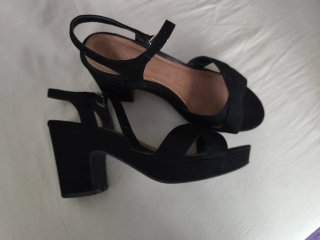 Sandalias negras mujer talla 37