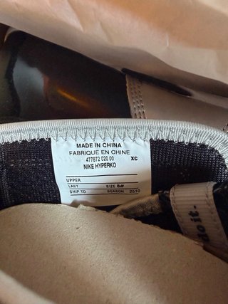 Nike Hyperko 1 OG Botas Boxeo Negro/Plata