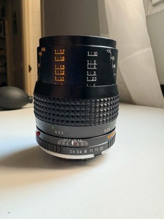 Minolta MC Macro Rokkor-QF 50mm 1:3.5