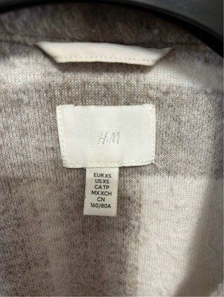 2 Camicie a quadri beige e marroni taglia S e XS