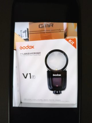 Godox V1 Kit Flash Cámara TTL