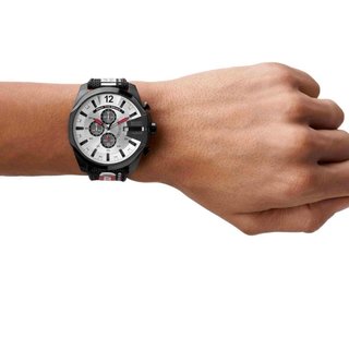 Reloj Diesel Chronograph Blanco y Negro