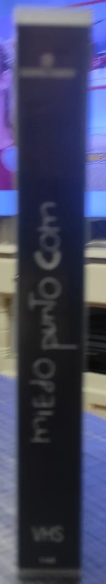 Miedo Punto Com VHS Terror Español