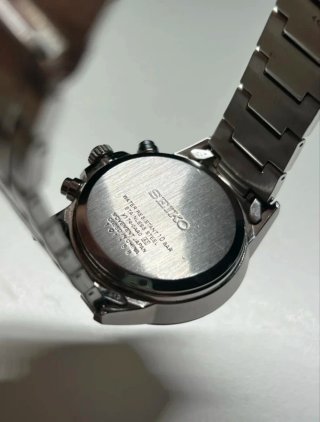 Seiko Solar Chronograph 40mm - Cronógrafo y Alarma