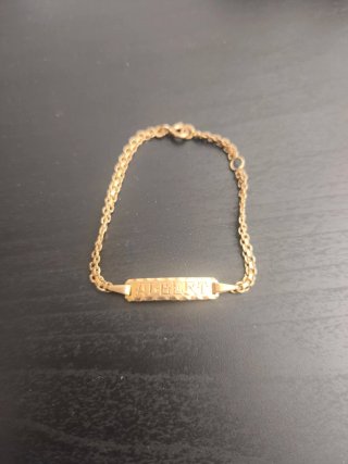 Pulsera de oro 18K