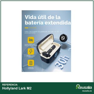 Hollyland Lark M2 micrófono inalámbrico solapa