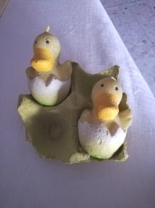 Velas de patitos