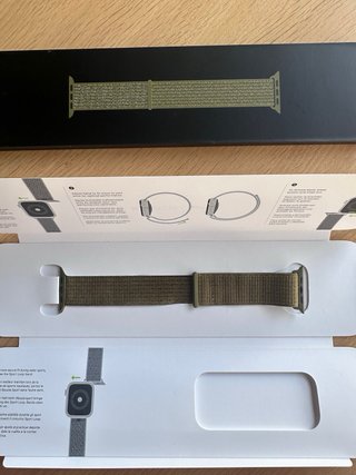 Correa Apple Watch Loop Deportiva verde Original