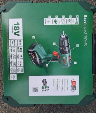 Taladro Bosch EasyImpact 18V-40