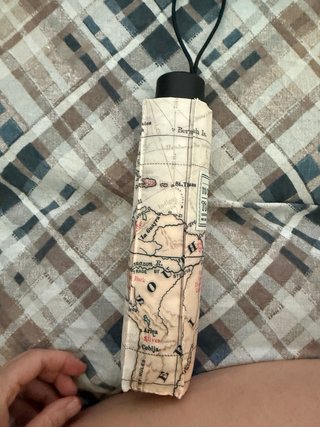 Ombrello con stampa mappa