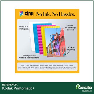 Kodak Printomatic+ cámara digital instantánea