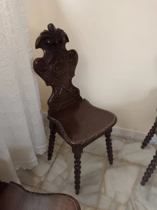 Conjunto 5 Sillas Antiguas Caserío.