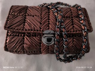 Bolso tejido artesanal