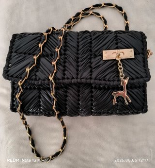 Bolso tejido artesanal