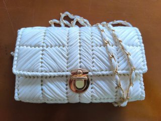Bolso tejido artesanal