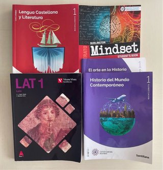 Lote 4 Libros 1°Bachillerato