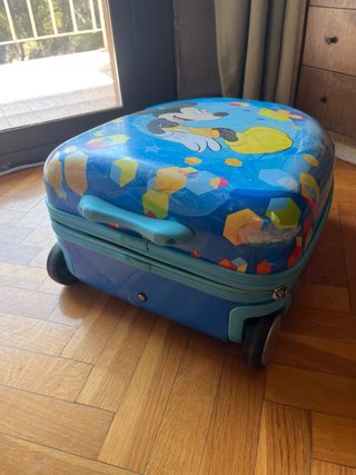Maleta Infantil Disney Mickey Azul