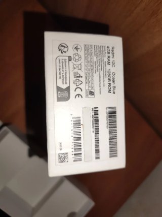 Teléfono Móvil azul  4gb de ram y 128 gb