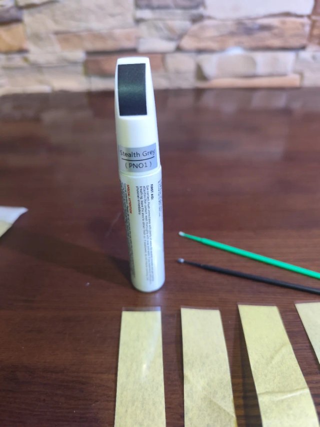 Kit Retoque Pintura Tesla Gris 2 en 1