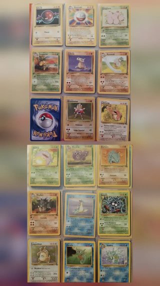 Carte Pokemon Vintage
