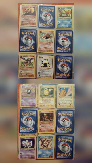 Carte Pokemon Vintage