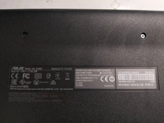 Portátil ASUS F540SA‑XX110T 15,6″ Celeron N3050 4 GB/500GB HDD