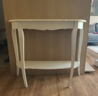Mobile consolle trucco bianco