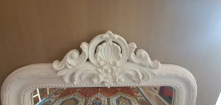 Mobile consolle trucco bianco