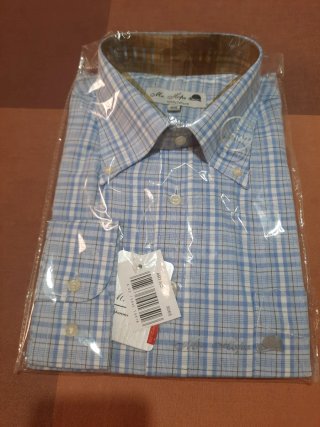 Camicia uomo manica lunga 100% cotone