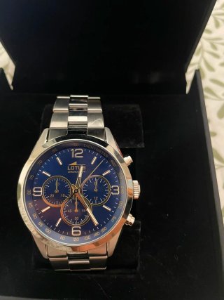 Reloj Lotus Chronograph 18152 Azul Nuevo