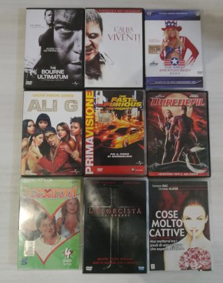 Lotto 46 DVD film azione, dramma, fantasy, horror