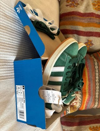 Zapatillas Adidas Campus Verde Talla 38 Nuevas
