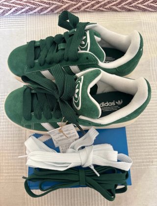 Zapatillas Adidas Campus Verde Talla 38 Nuevas