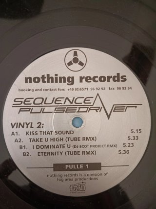 Vinilo Pulsedriver Sequence