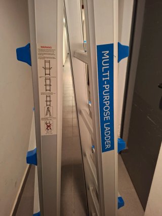 Escalera Aluminio Plegable