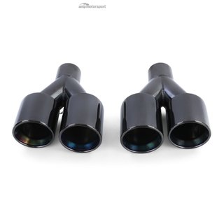 COLAS DE ESCAPE NEGRO BRILLANTE PARA BMW F10-F11 10-17