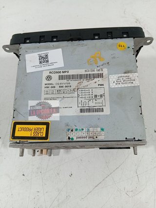 SISTEMA AUDIO / RADIO CD Volkswagen Passat Berlina (3C2)(2005->)