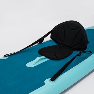 Asiento paddle surf kayak Negro Doble Fijación