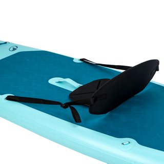 Asiento paddle surf kayak Negro Doble Fijación