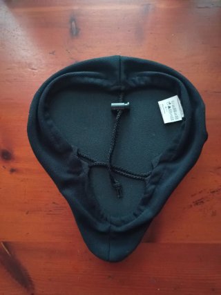 Sillín Btwin Confort Gel Negro
